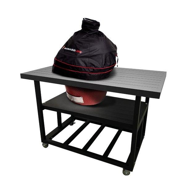 Dome Cover over Kamado Joe Ceramic Grill in Table