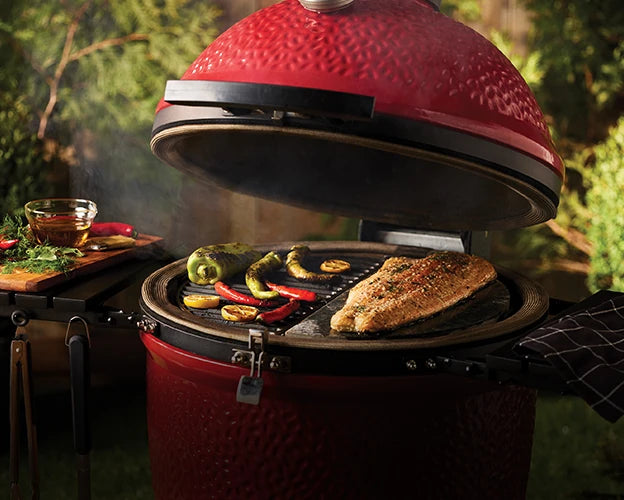 Fresh Grills Keramische BBQ Grill - Mini Kamado BBQ Oven Fresh Grills Keramische BBQ Grill - Mini Kamado BBQ Oven